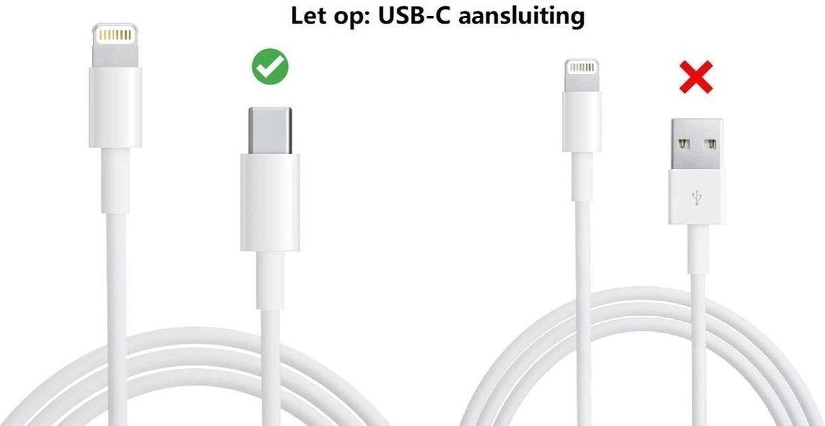 Synyq Lightning oplaadkabel geschikt voor iPhone - Kabel geschikt voor Iphone