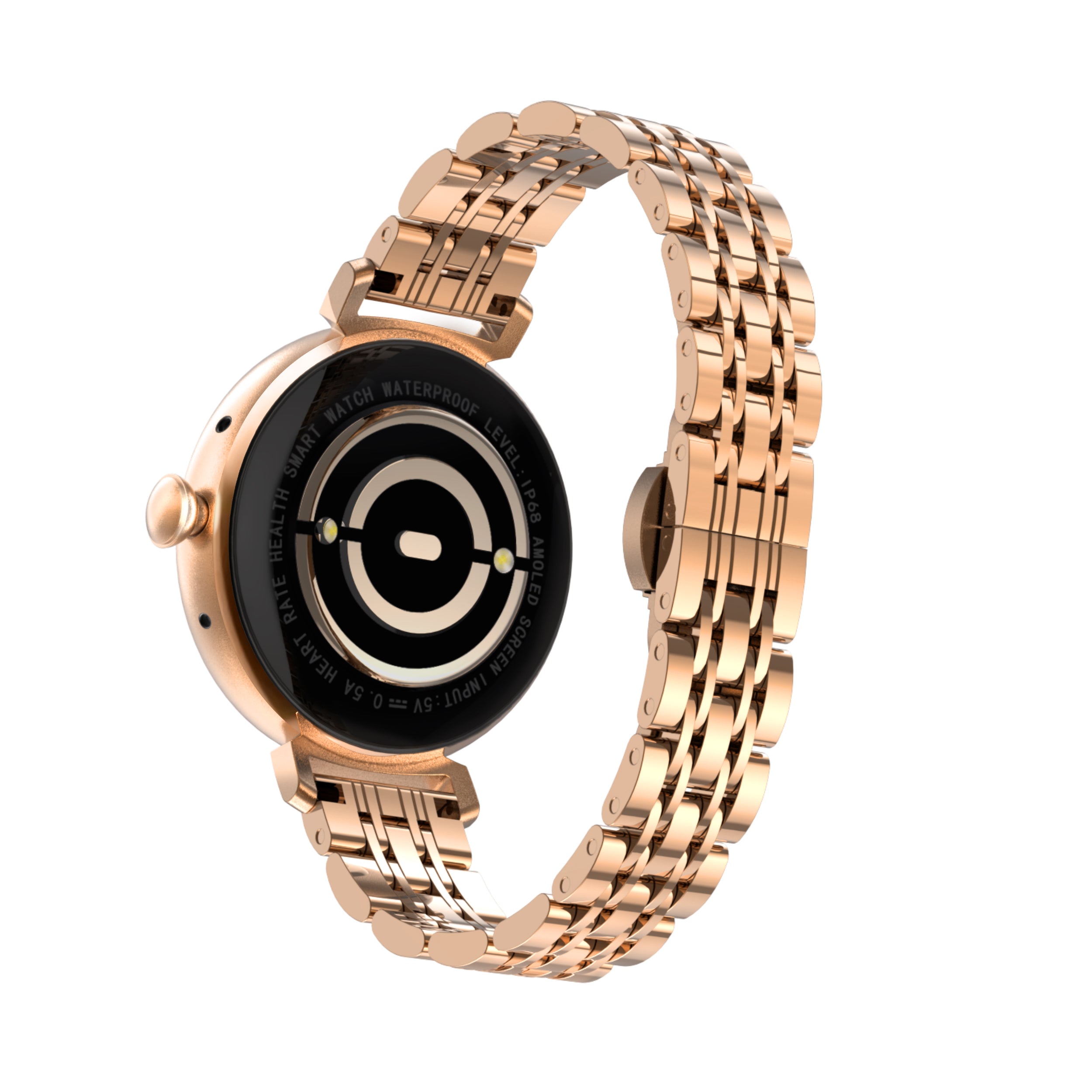 Synyq Elara AMOLED Smartwatch Dames - 3 bandjes - Smart Dames Horloge