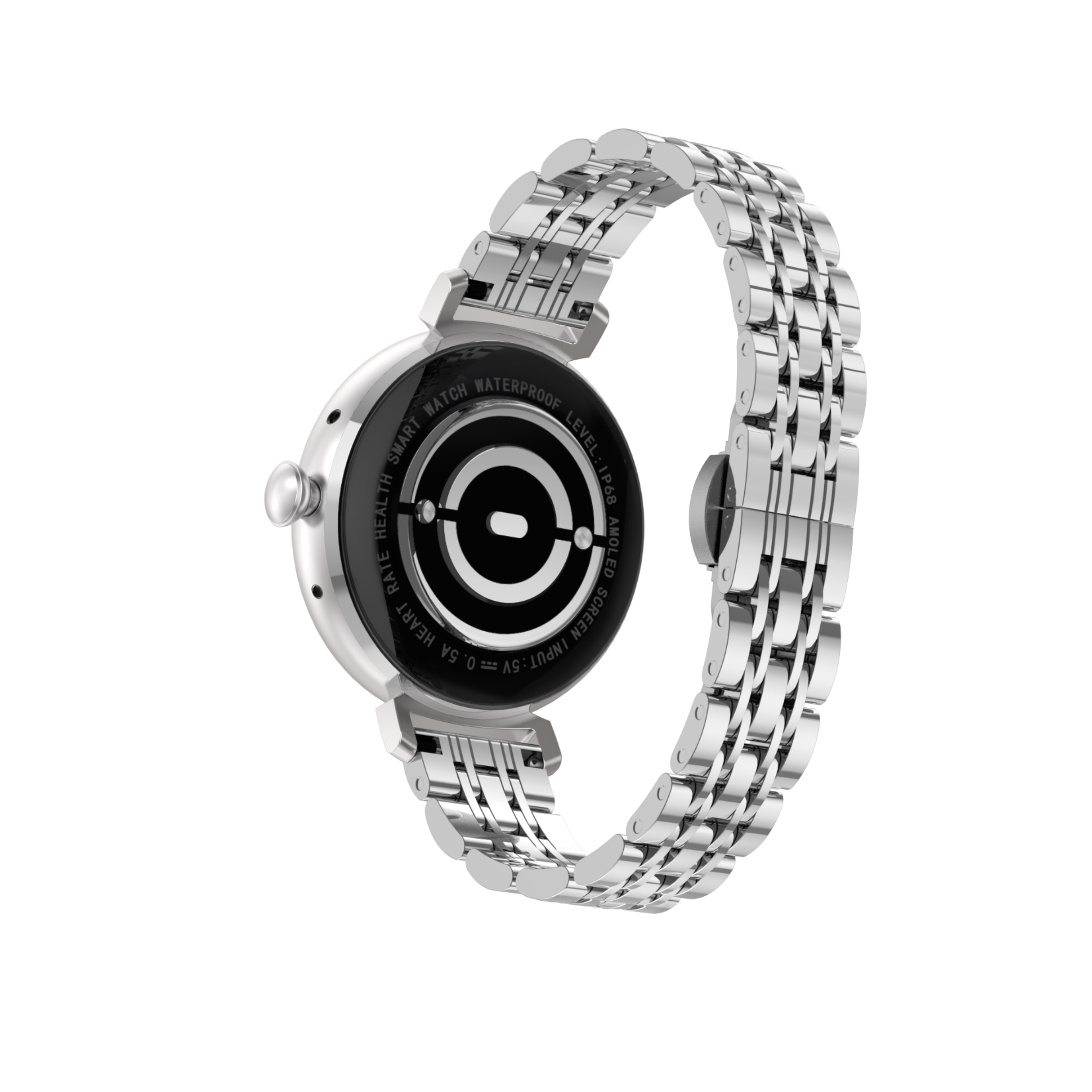 Synyq Elara AMOLED Smartwatch Dames - 3 bandjes - Smart Dames Horloge