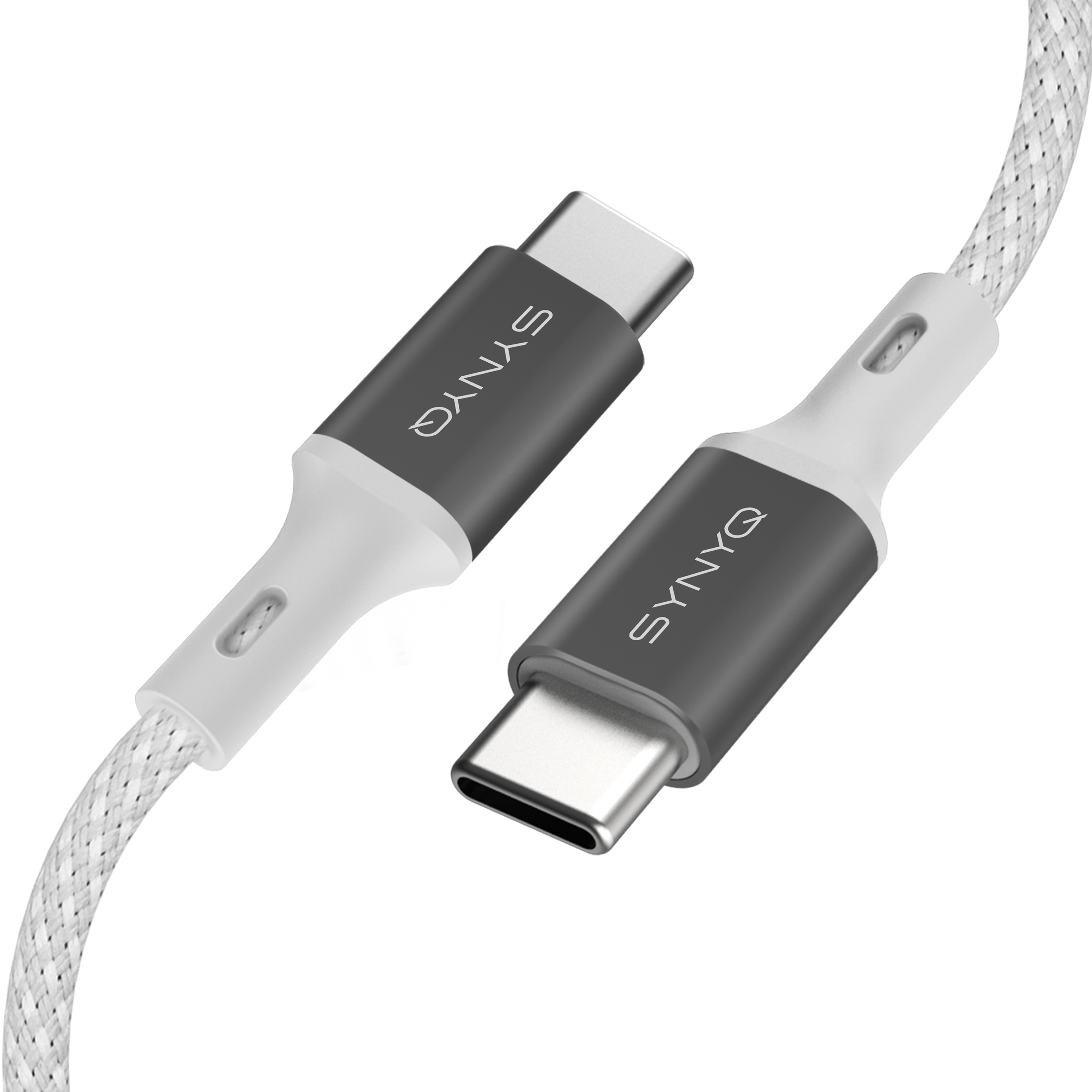 Synyq USB-C Data- en Laadkabel - gecertificeerd - USB C Oplaadkabel